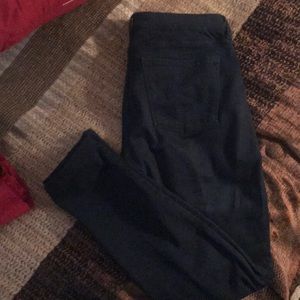 Banana Republic navy skinny jeans